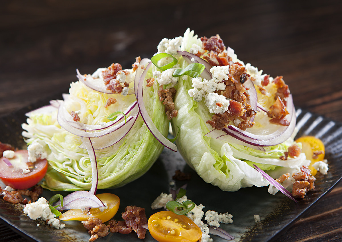 Nugget's Bacon Blue Cheese Wedge Salad 
